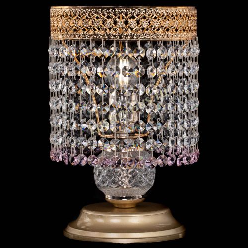 Настольная лампа Венеция №1 мини розовая в Сочи Гусь Хрустальный