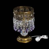 Настольная лампа Восток с пластинками под бронзу Фиолетовая в Сочи Настольная лампа Восток с пластинками под бронзу Фиолетовая в Сочи