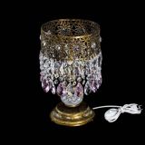 Настольная лампа Восток с пластинками под бронзу Розовая в Сочи Настольная лампа Восток с пластинками под бронзу Розовая в Сочи