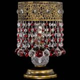 Настольная лампа Восток с шарами под бронзу Красная в Сочи