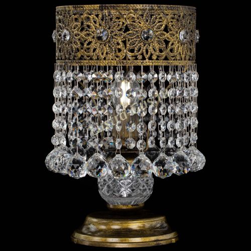 Настольная лампа Восток с шарами под бронзу в Сочи Гусь Хрустальный