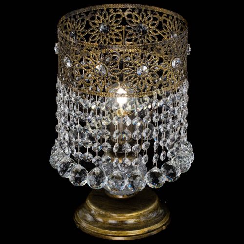 Настольная лампа Восток с шарами под бронзу в Сочи Гусь Хрустальный