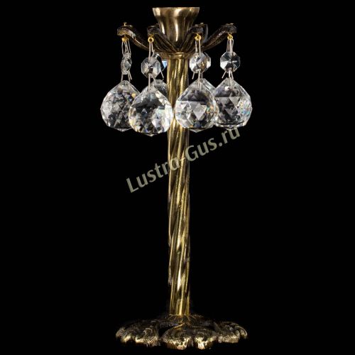 Подсвечник Антик №1/2 Шар в Сочи Гусь Хрустальный