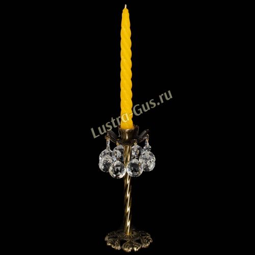 Подсвечник Антик №1/2 Шар в Сочи Гусь Хрустальный