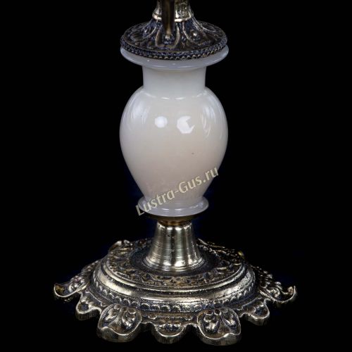 Подсвечник Оникс №5 в Сочи Гусь Хрустальный