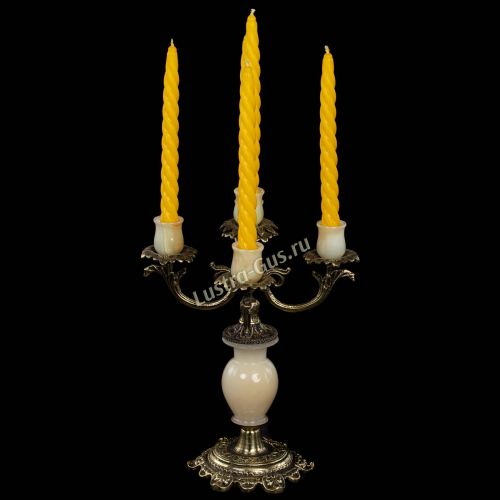 Подсвечник Оникс №5 в Сочи Гусь Хрустальный