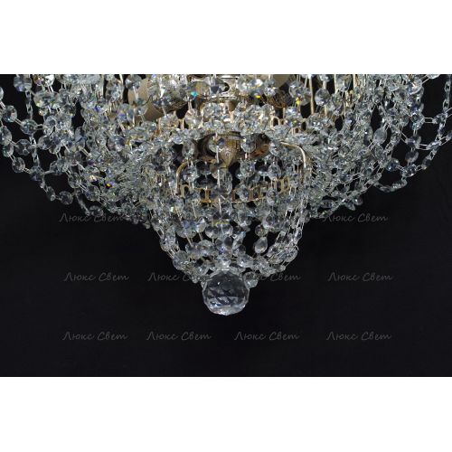 Люстра Акация № 1 - 3 лампы подвесная в Сочи Гусь Хрустальный