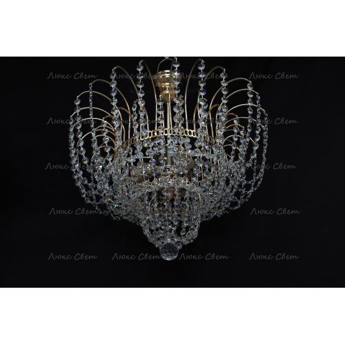 Люстра Акация № 1 - 3 лампы подвесная в Сочи Гусь Хрустальный