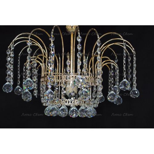 Люстра Акация № 5 - 1 лампа подвесная в Сочи Гусь Хрустальный