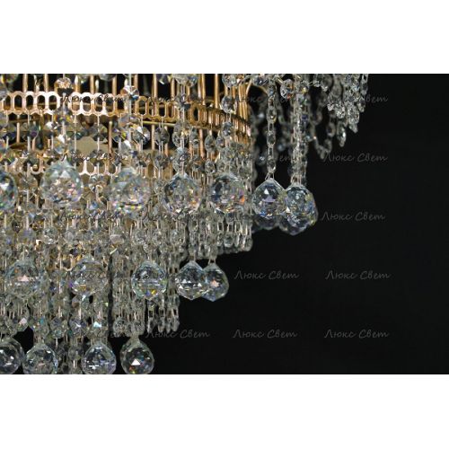 Люстра Акация № 4 - 4 лампы подвесная в Сочи Гусь Хрустальный