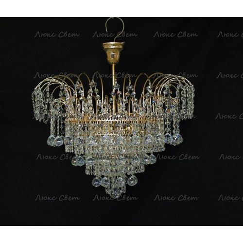 Люстра Акация № 4 - 4 лампы подвесная в Сочи Гусь Хрустальный