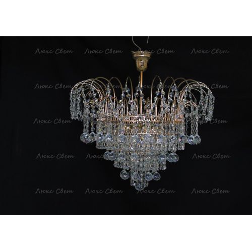 Люстра Акация № 4 - 4 лампы подвесная в Сочи Гусь Хрустальный