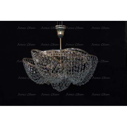 Люстра Космос 3 лампы с подвесом в Сочи Гусь Хрустальный