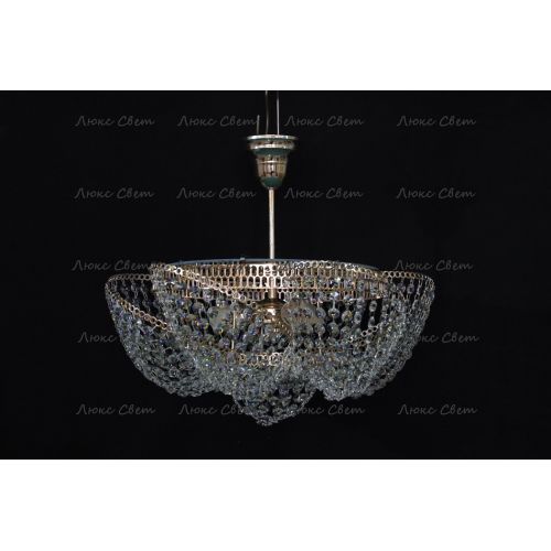 Люстра Космос 3 лампы с подвесом в Сочи Гусь Хрустальный