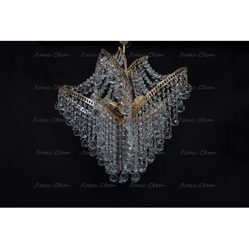 Люстра Лилия № 2 шар в Сочи Гусь Хрустальный