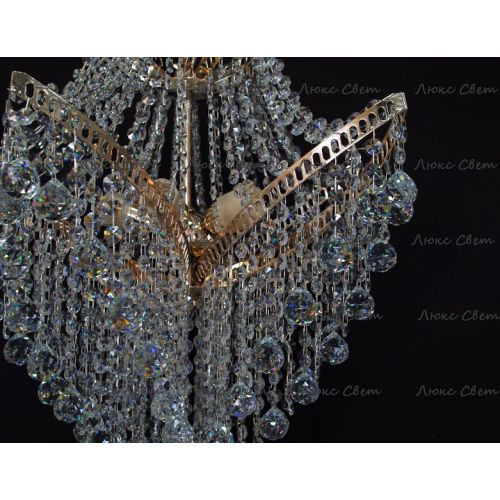 Люстра Лилия № 2 шар в Сочи Гусь Хрустальный