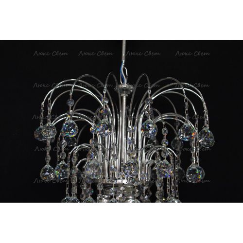 Люстра Каскад шар 30 мм в Сочи Гусь Хрустальный
