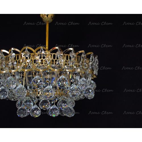 Люстра Катерина шар 1 лампа в Сочи Гусь Хрустальный