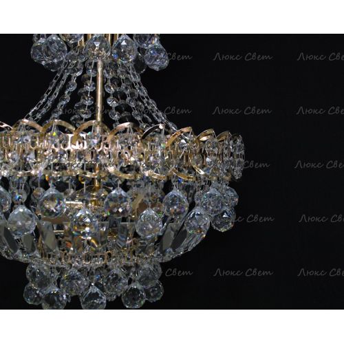 Люстра Катерина шар с подвесом в Сочи Гусь Хрустальный