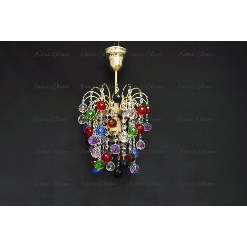 Люстра Зима - Шар Разноцветный в Сочи Гусь Хрустальный