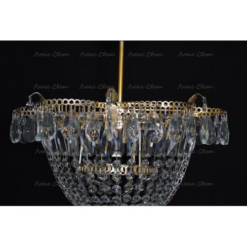 Люстра Ромашка Купол подвесная в Сочи Гусь Хрустальный