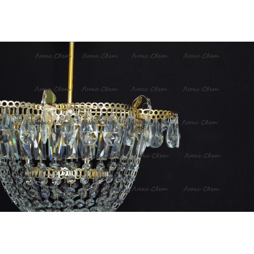 Люстра Ромашка Купол подвесная в Сочи Гусь Хрустальный