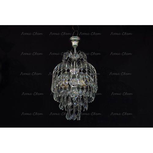 Люстра Хрустальные брызги с подвесом дубик в Сочи Гусь Хрустальный