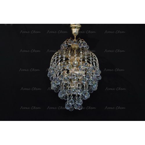 Люстра Хрустальные брызги с подвесом шар 30 мм в Сочи Гусь Хрустальный