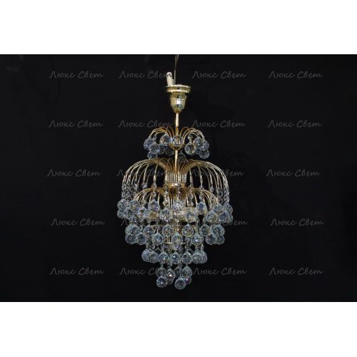 Люстра Хрустальные брызги с подвесом шар 30 мм в Сочи Гусь Хрустальный