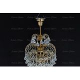 Люстра Хрустальные брызги с подвесом конус 40 мм в Сочи Люстра Хрустальные брызги с подвесом конус 40 мм в Сочи