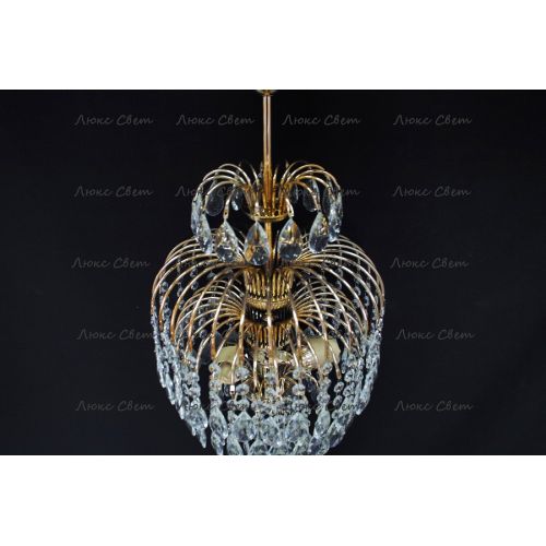 Люстра Хрустальные Брызги с подвесом журавлик в Сочи Гусь Хрустальный