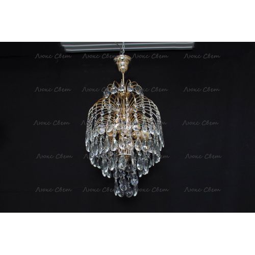 Люстра Хрустальные Брызги с подвесом журавлик в Сочи Гусь Хрустальный