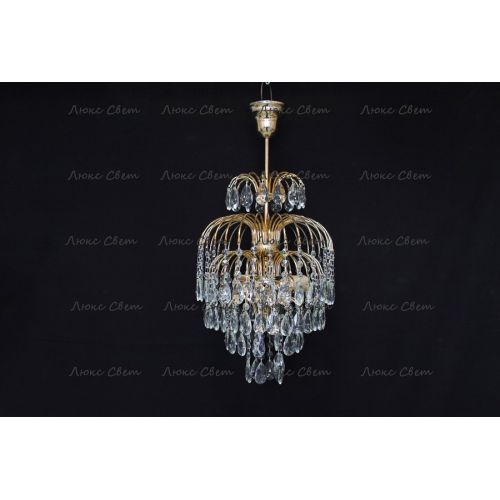 Люстра Хрустальные Брызги с подвесом журавлик в Сочи Гусь Хрустальный
