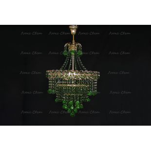 Люстра Натали Софья зеленая