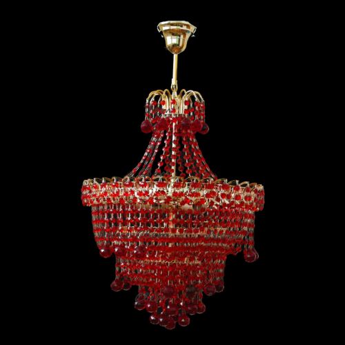 Люстра Натали Софья красная в Сочи Люстра Натали Софья красная в Сочи