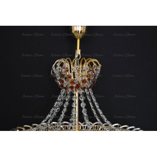 Люстра Натали Роза чайная в Сочи Гусь Хрустальный