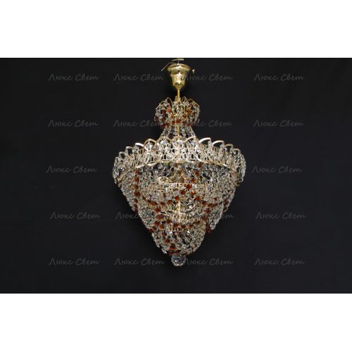 Люстра Натали Роза чайная в Сочи Гусь Хрустальный