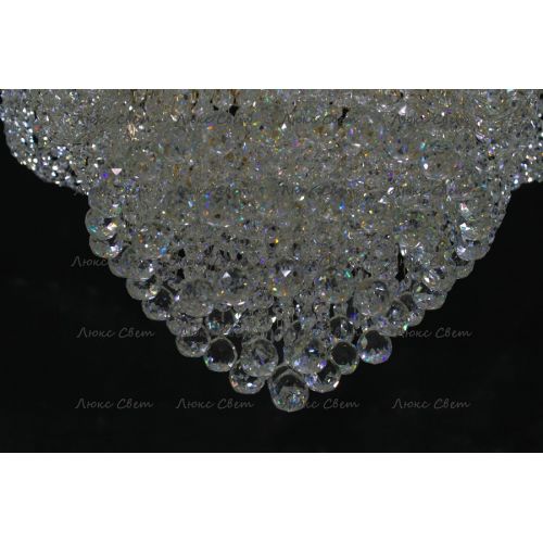 Люстра Лотос с подвесом диаметр 1000 мм высота1500 мм в Сочи Гусь Хрустальный