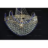 Люстра Корвет 1 ламповый синий в Сочи