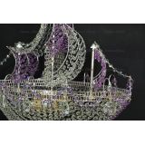 Люстра Корвет фиолетовый в Сочи