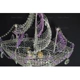 Люстра Корвет фиолетовый в Сочи