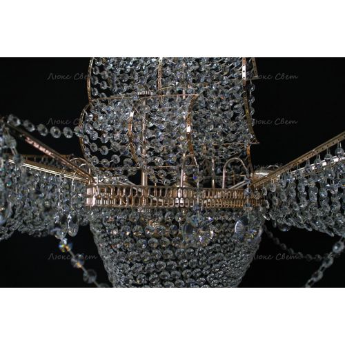 Люстра Летучий Голландец в Сочи Гусь Хрустальный