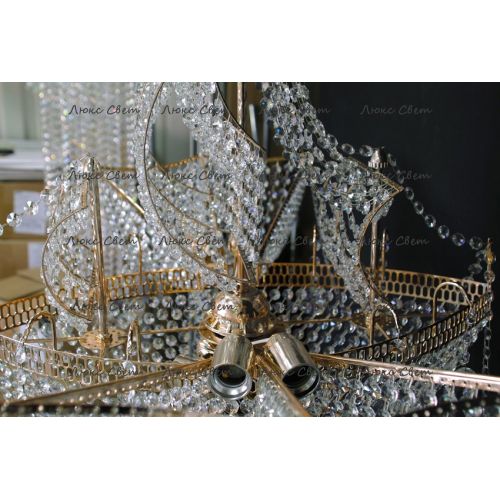 Люстра Летучий Голландец в Сочи Гусь Хрустальный