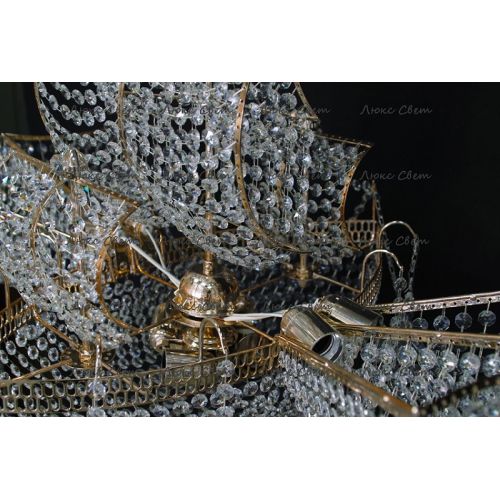 Люстра Летучий Голландец в Сочи Гусь Хрустальный