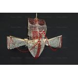 Люстра Летучий Голландец красный в Сочи Люстра Летучий Голландец красный в Сочи