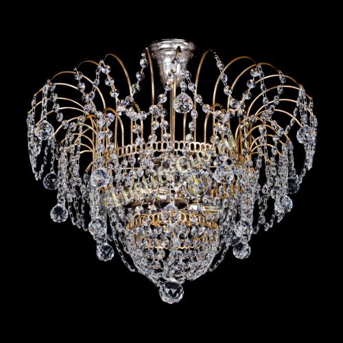 Люстра Агата №2 - 3 лампы в Сочи Гусь Хрустальный