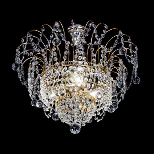 Люстра Агата №2 - 3 лампы в Сочи Гусь Хрустальный