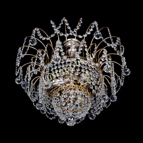 Люстра Агата №2 - 3 лампы в Сочи Гусь Хрустальный