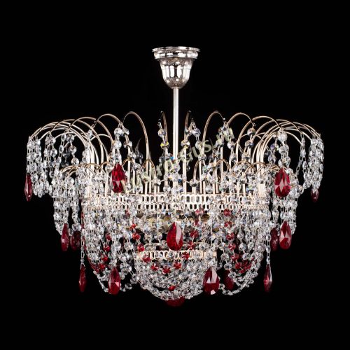 Люстра Агата № 2 - 4 лампы Красная в Сочи Люстра Агата № 2 - 4 лампы Красная в Сочи