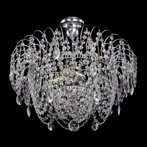 Люстра Агата № 2 - 4 лампы в Сочи Гусь Хрустальный